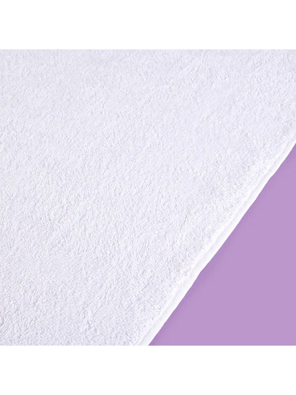 Lila Soft Urban Delight Braga Yüz Havlusu - Ekru / Turuncu - 50x90 cm-2