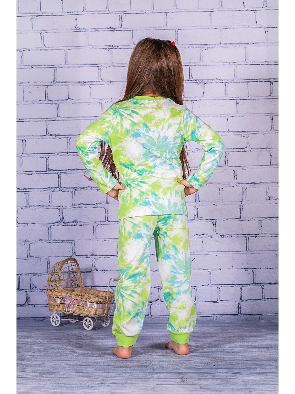 ZEYLAND Karışık Kız Çocuk Batik Desen Pijama Takımı - 2