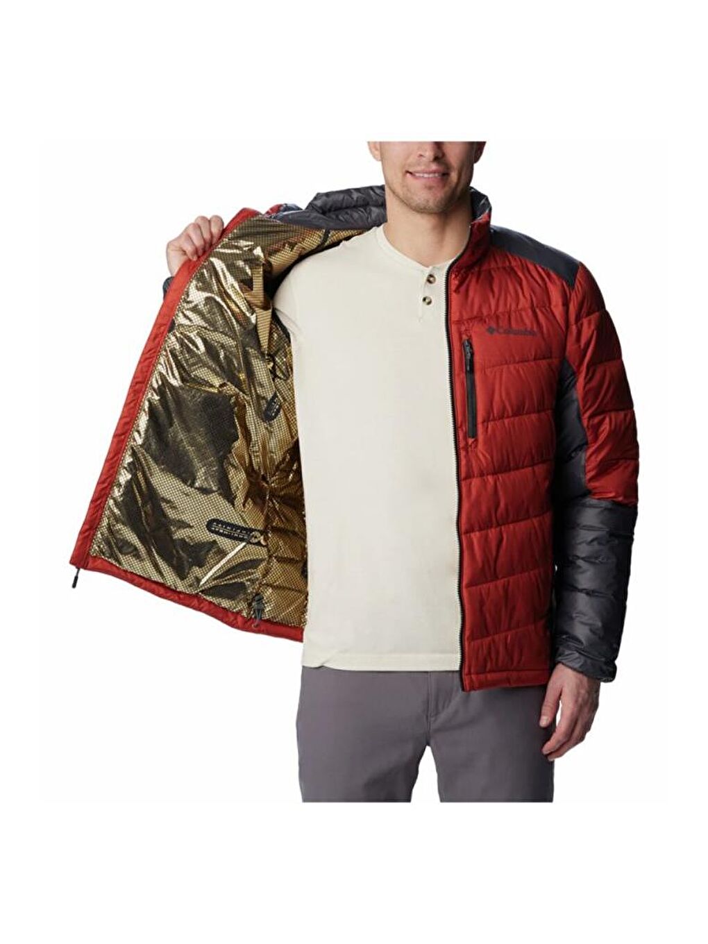 Turuncu Labyrinth Loop Jacket Erkek Mont WO8395-849-4