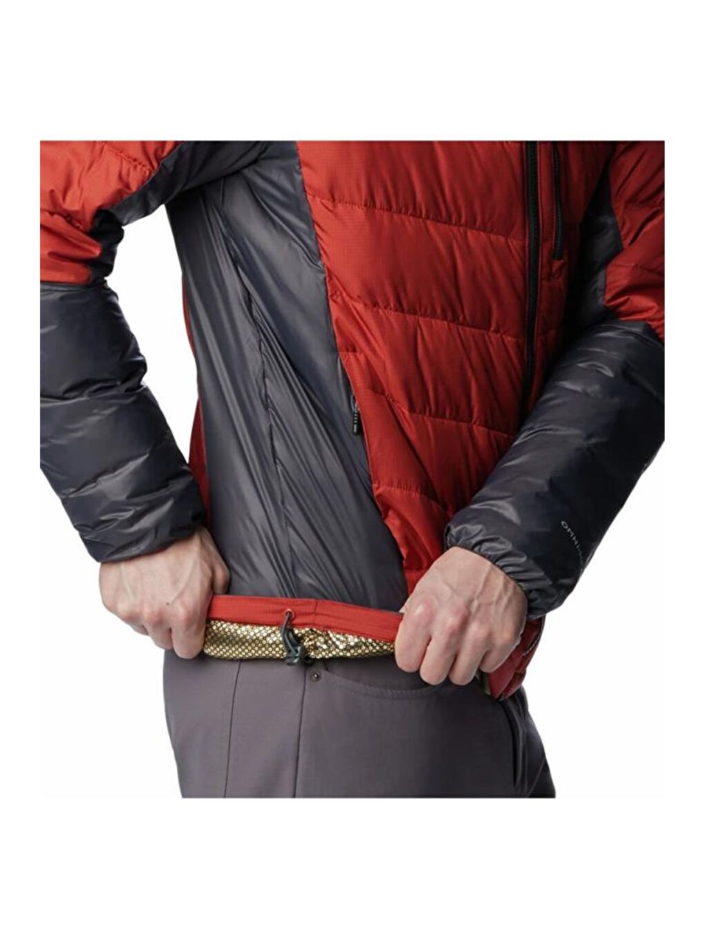 Turuncu Labyrinth Loop Jacket Erkek Mont WO8395-849-5