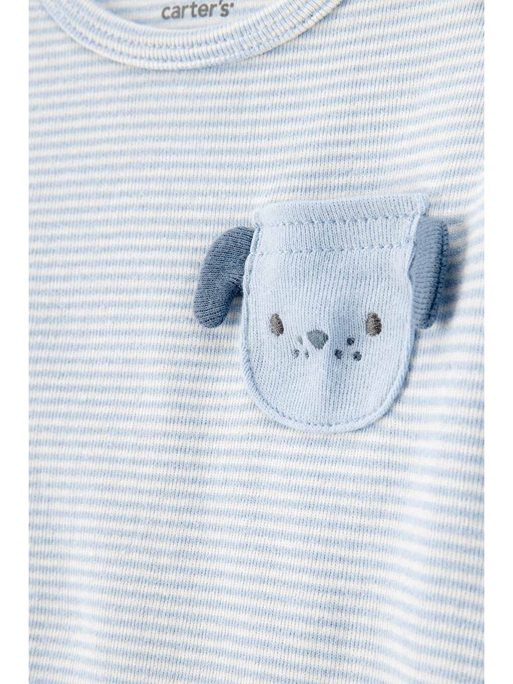 Erkek Bebek Mavi Alt Üst Set-1