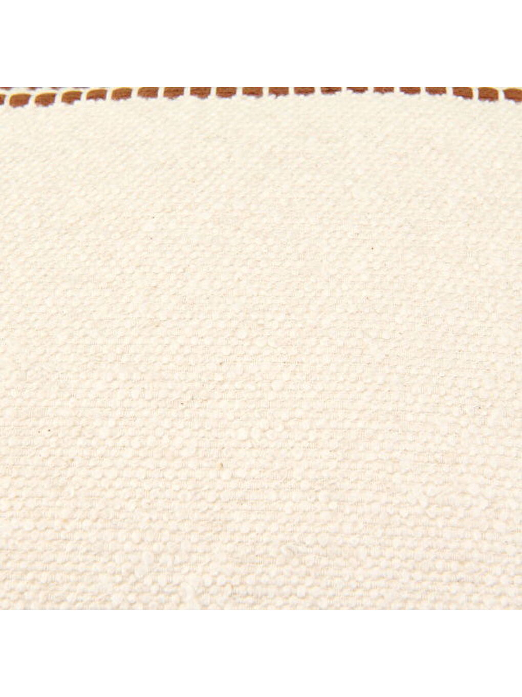 Soft Sanvi Kırlent - Ekru / Kahverengi - 30x50 cm-4