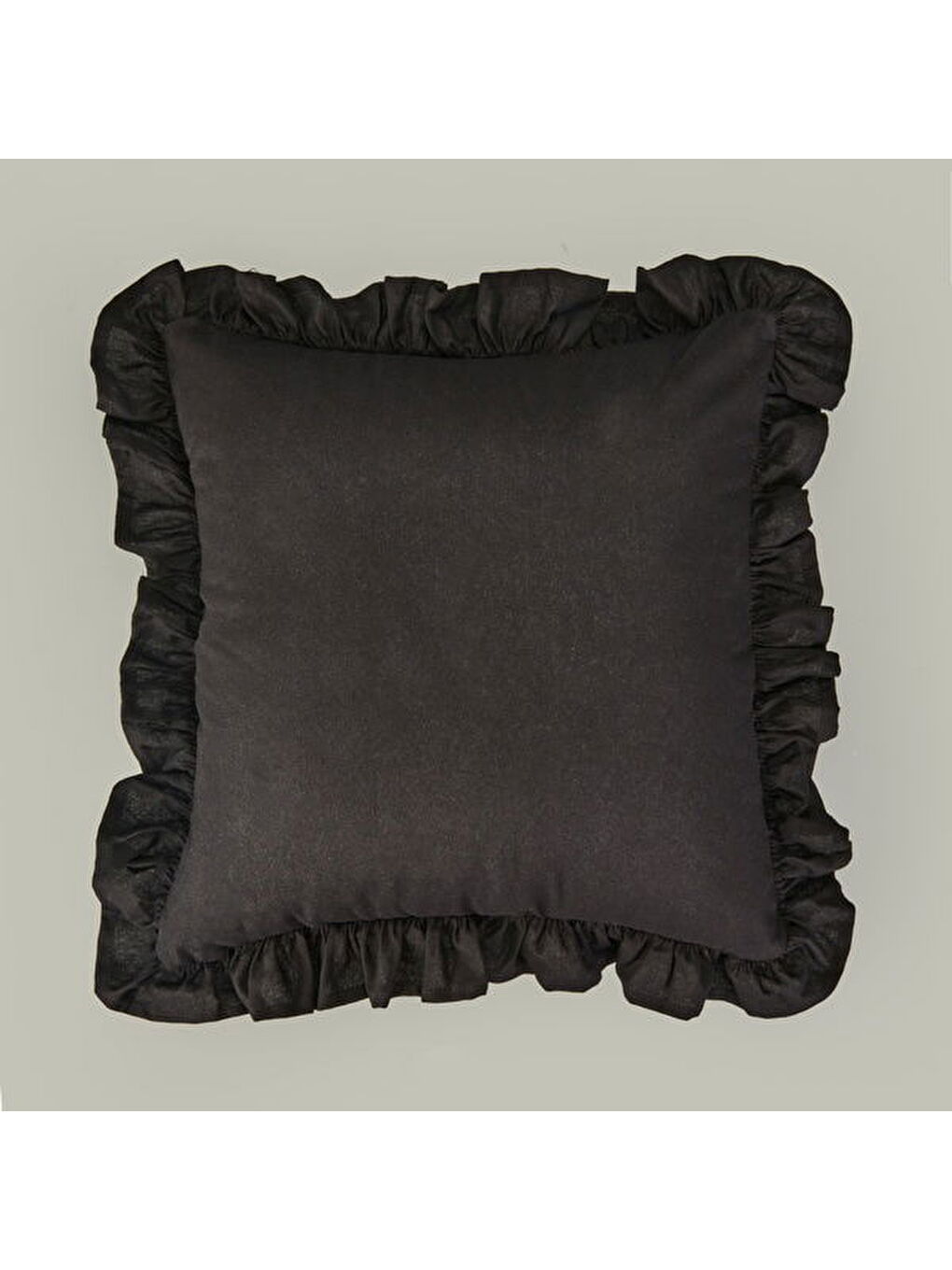 Soft Fancy Kırlent - Siyah - 40x40 cm-2