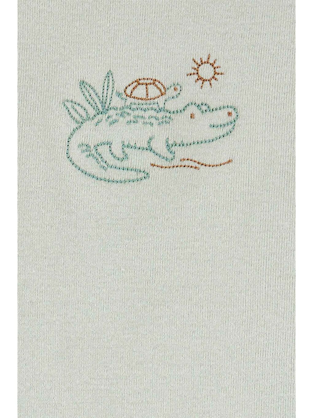 Erkek Bebek Yeşil Alt Üst-3