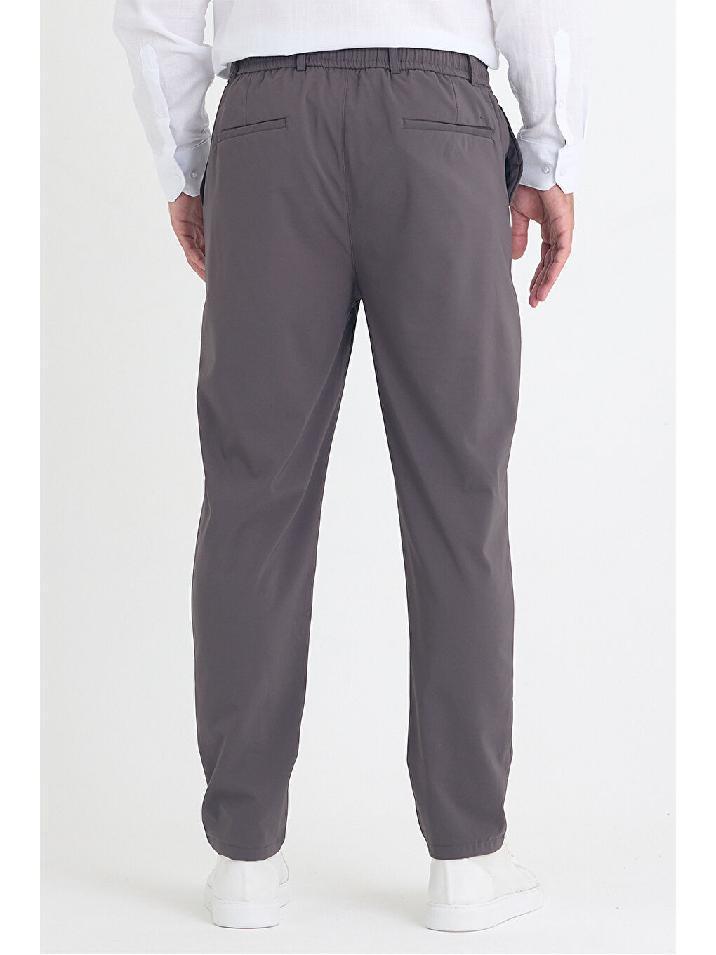 Erkek Antrasit Jogger Kumaş Pantolon-4