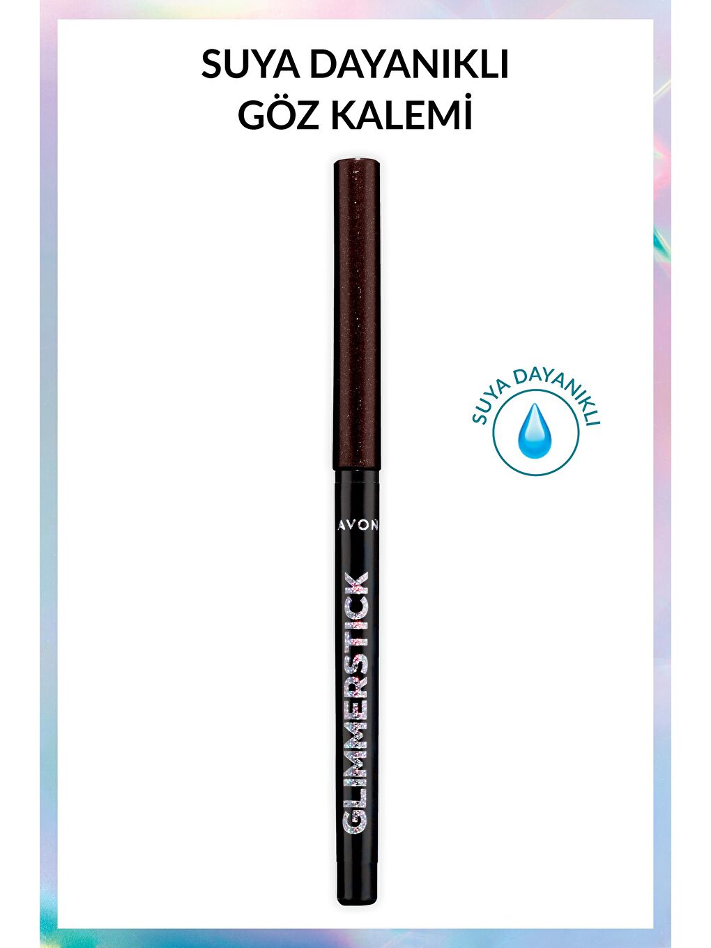 AVON Renksiz Glimmersticks Pırıltılı Asansörlü Suya Dayanıklı Göz Kalemi Brown Sugar