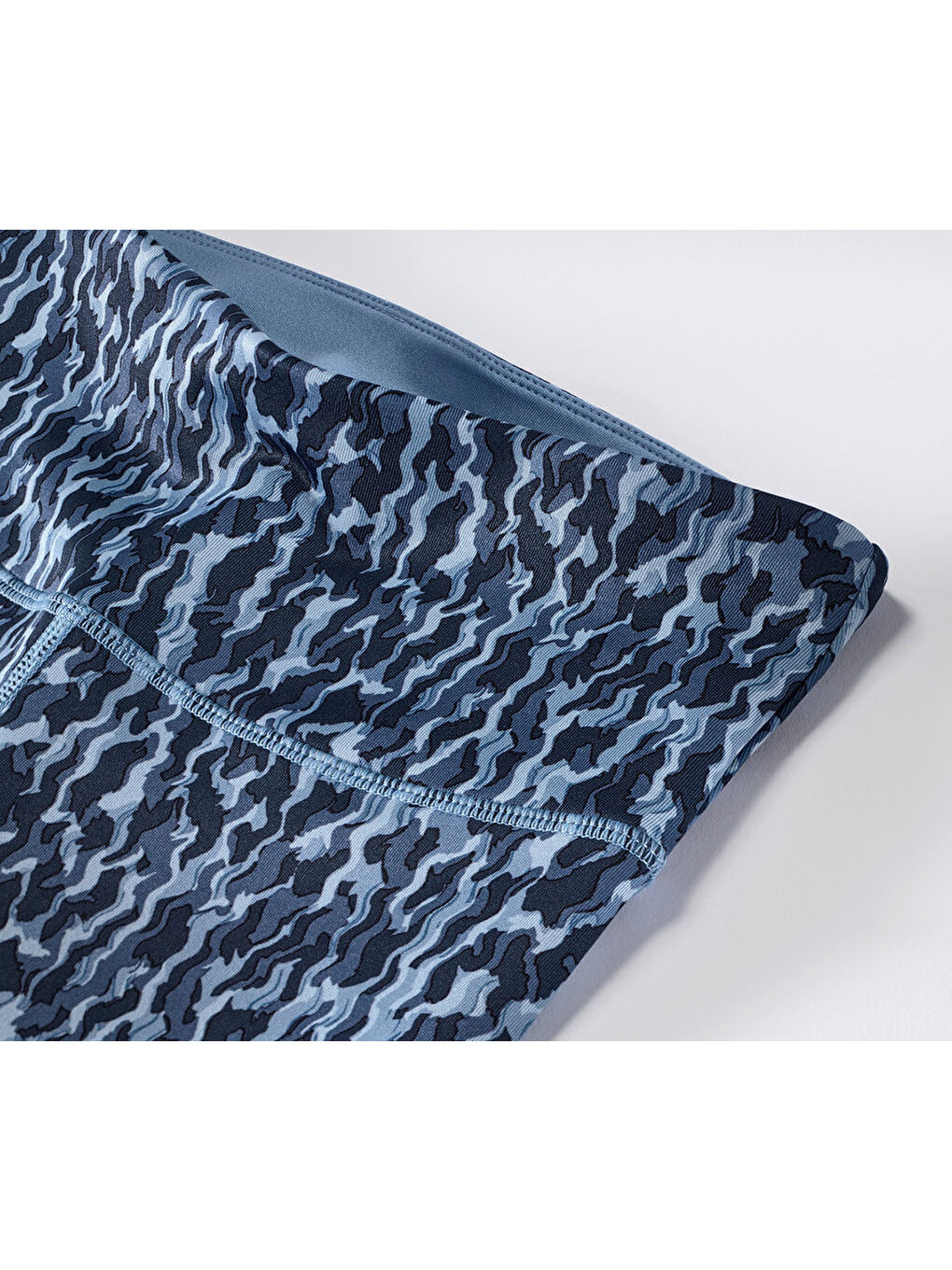 Kadın Spor Tayt, Çift Taraflı, Mavi-5