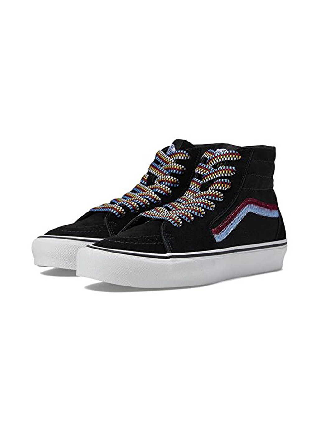 Sk8-hi Tapared Kadın Günlük Ayakkabı Vn0009qpbma1 Siyah-2