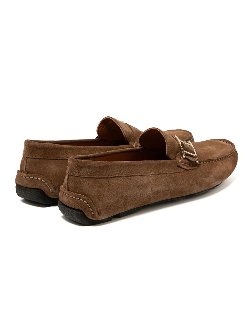 Kahverengi Erkek Oxford ( Klasik) MO-7574A044-7574 Sigaro Süet-3