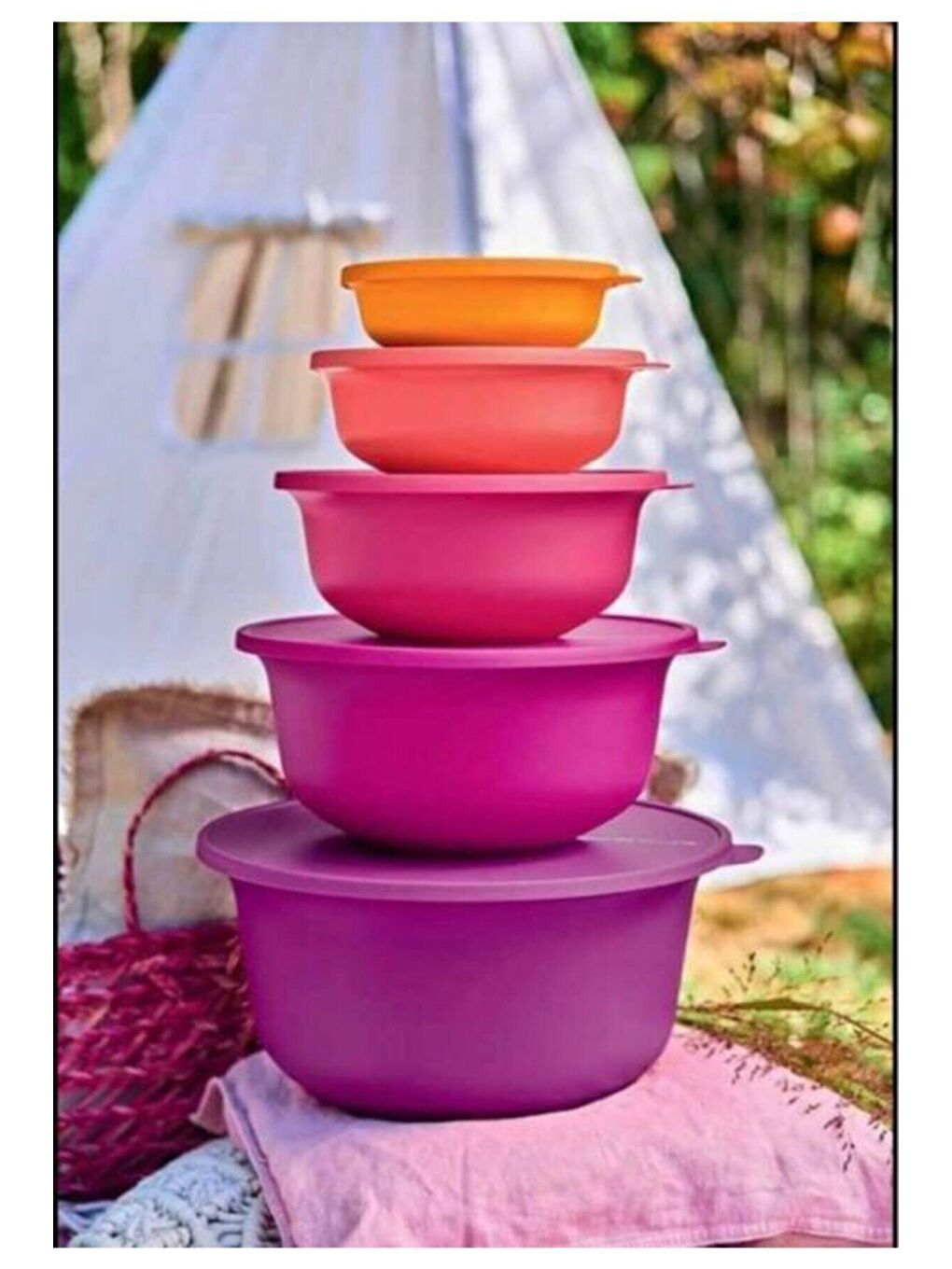 Tupperware Karışık Aloha 5 Li Saklama Kabı Seti - 1