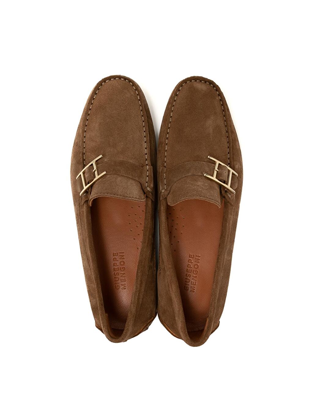 Kahverengi Erkek Oxford ( Klasik) MO-7574A044-7574 Sigaro Süet-6