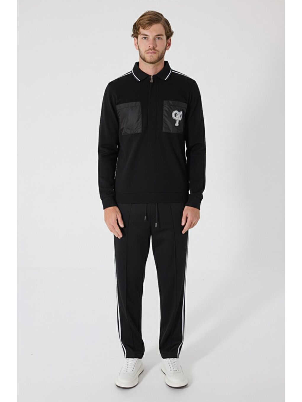 Giotelli Erkek Siyah Premium Eşofman Takımı