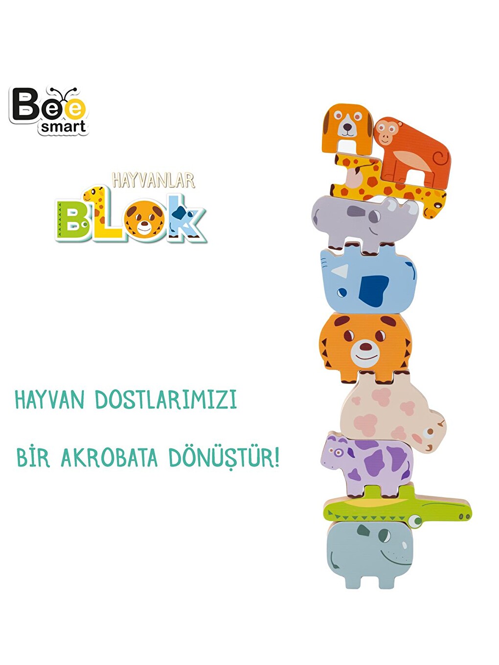 Hayvanlar Blok - Standart-1