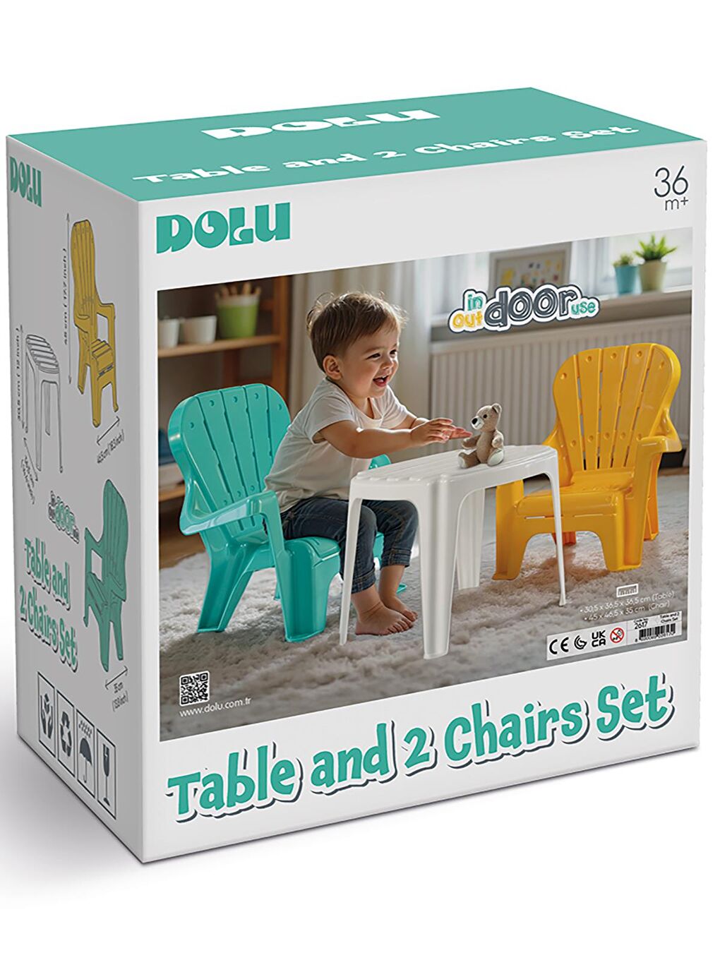 Oyuncak Masa Sandalye Seti - Standart-1