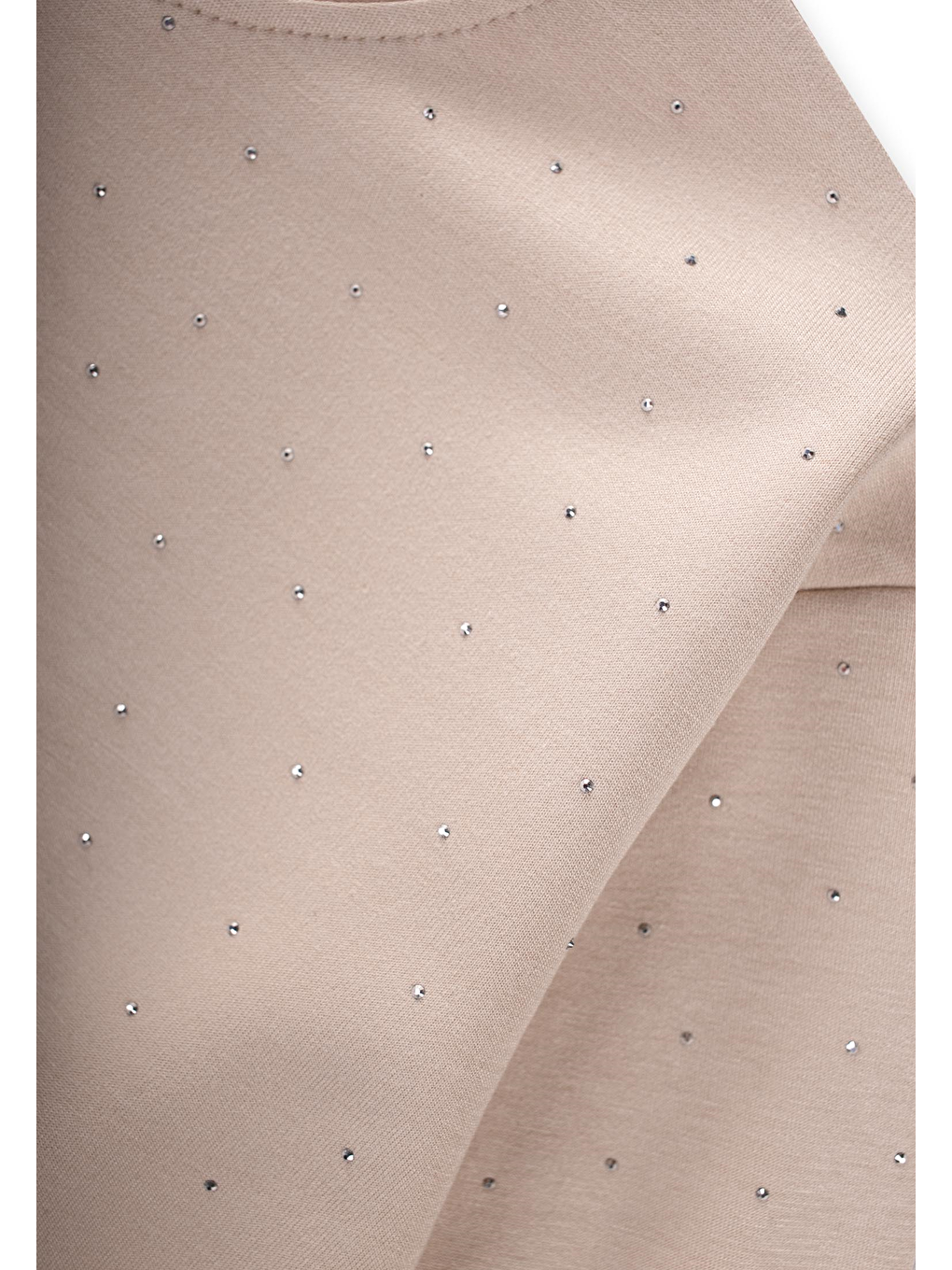 Komple Taşlı Modal Takım 8-13 Yaş Bej-2