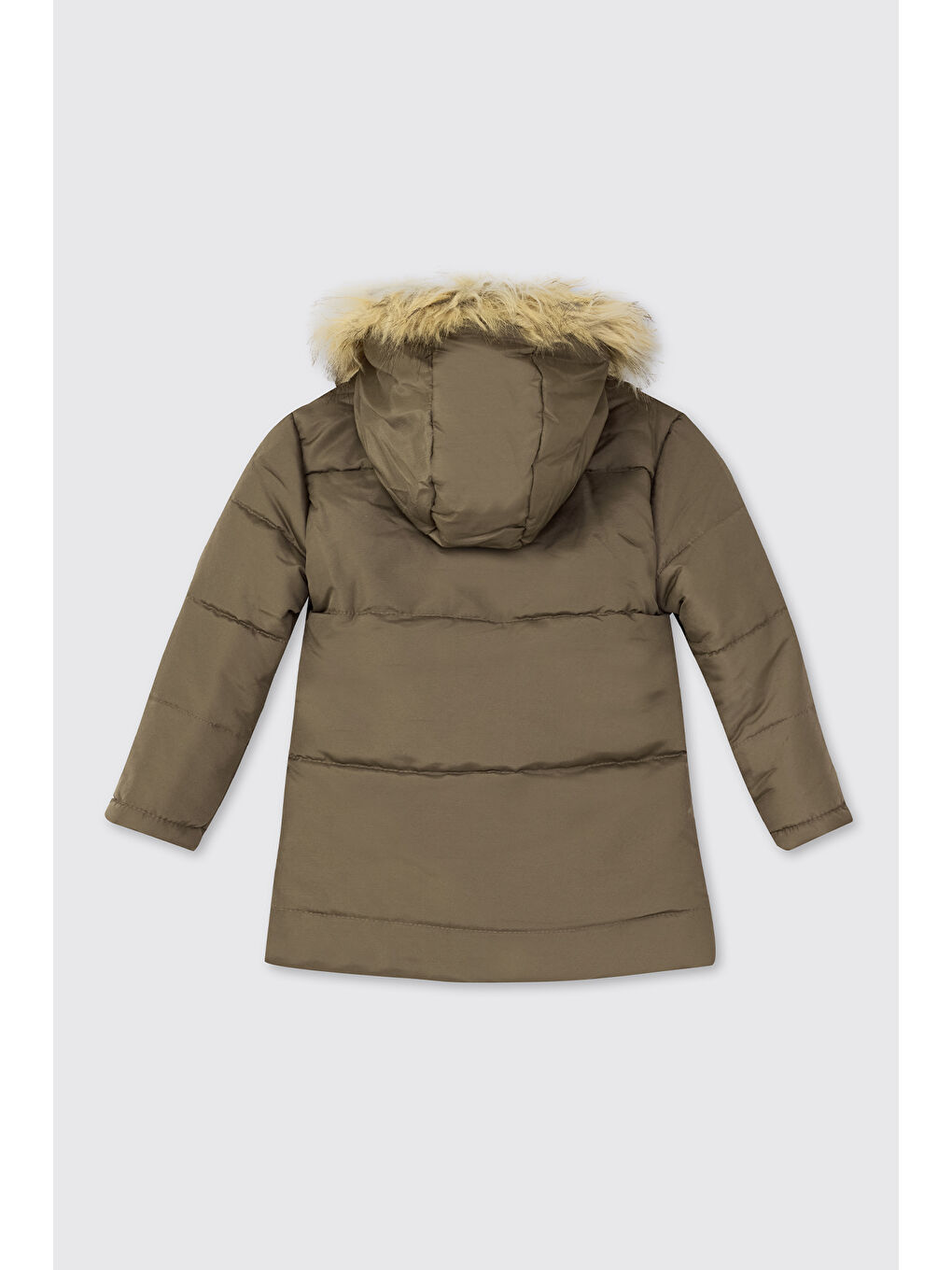 Bej Kız Bebek Vizon Mont-1