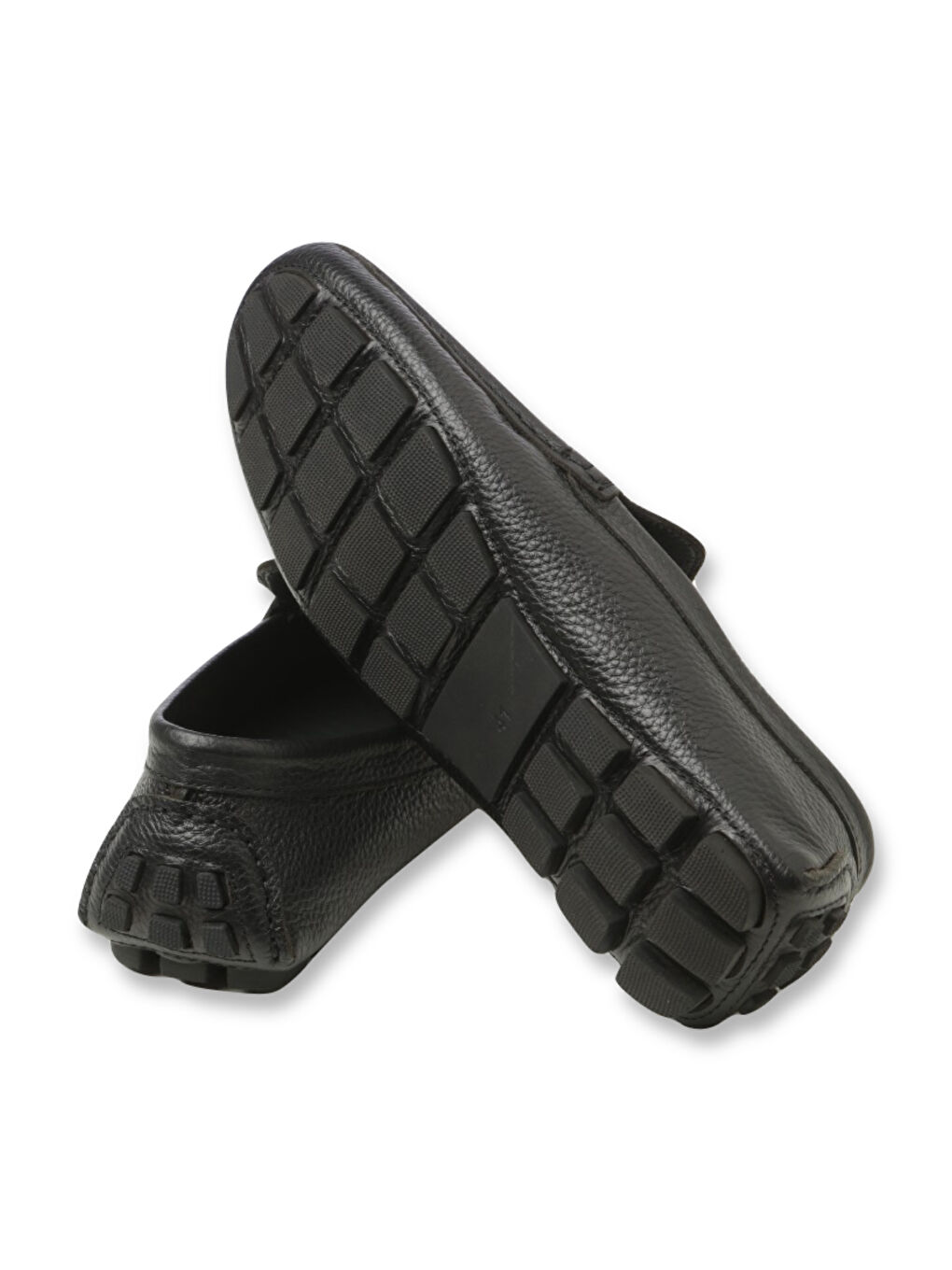 Erkek Oxford ( Klasik) TZ-13324 Siyah Kalın Floter-4