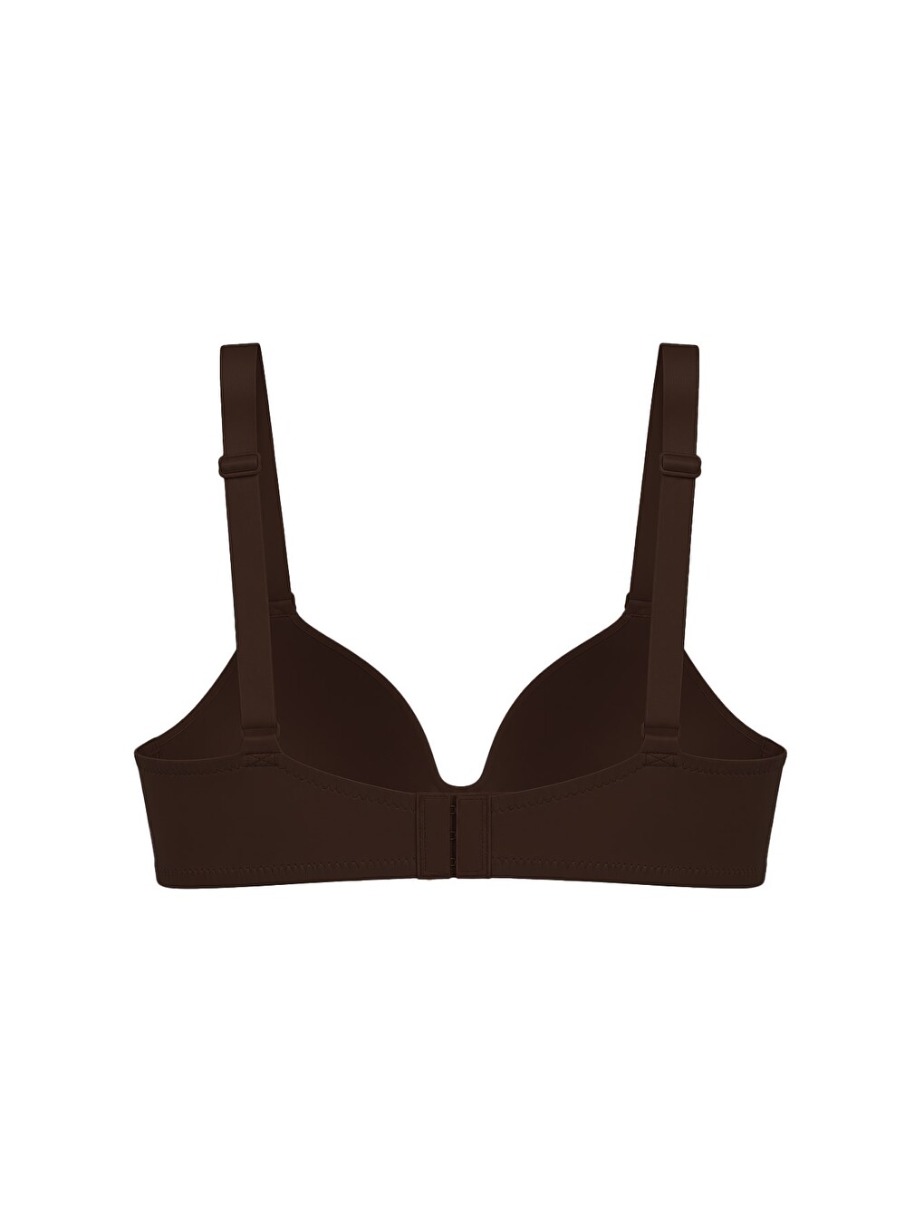 Seamless Bra - Norea | Kahverengi Micro Balensiz Dolgusuz Toparlayıcı Kadın Sütyen-1