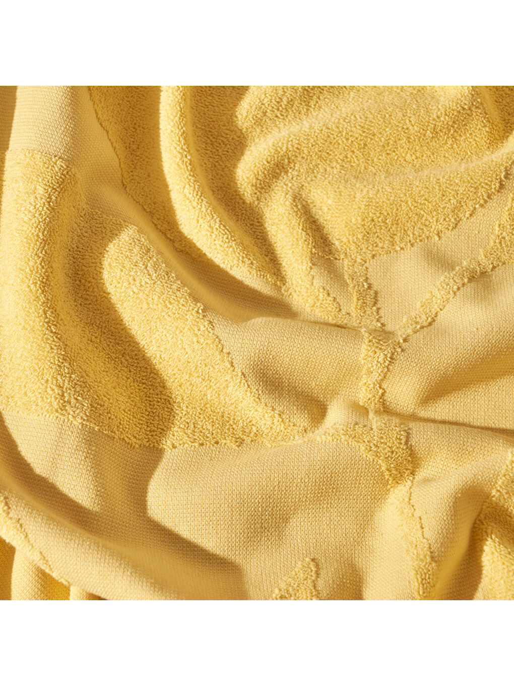 Lemoncello Pamuklu Plaj Havlusu Sarı (90x150 cm)-1