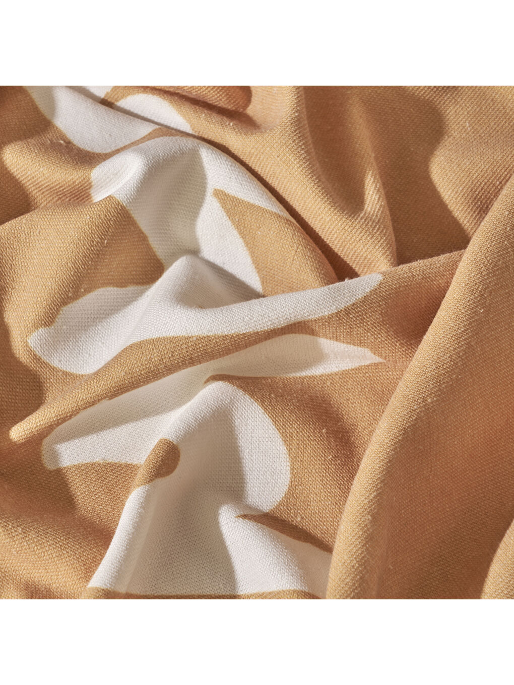 Sarı %100 Pamuk Summer All Day Baskılı Plaj Havlusu Hardal (90x150 cm)-1