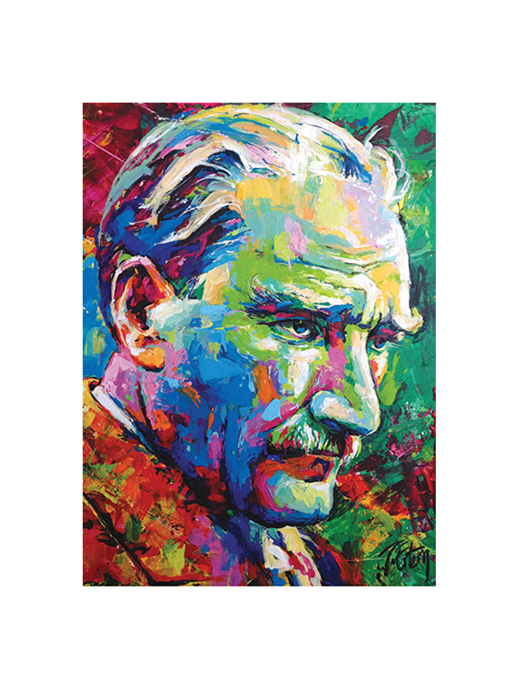 Anatolian Renksiz Puzzle 1000 Parça Mustafa Kemal ATATÜRK 2018 1077 - 1