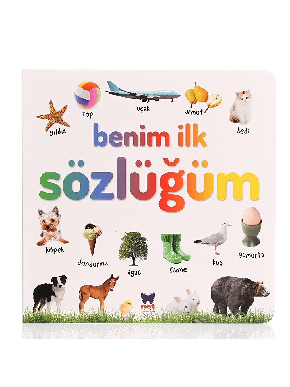 Net Çocuk Yayınları Karışık Benim İlk Sözcüğüm Eğitici Bebek Kitabı