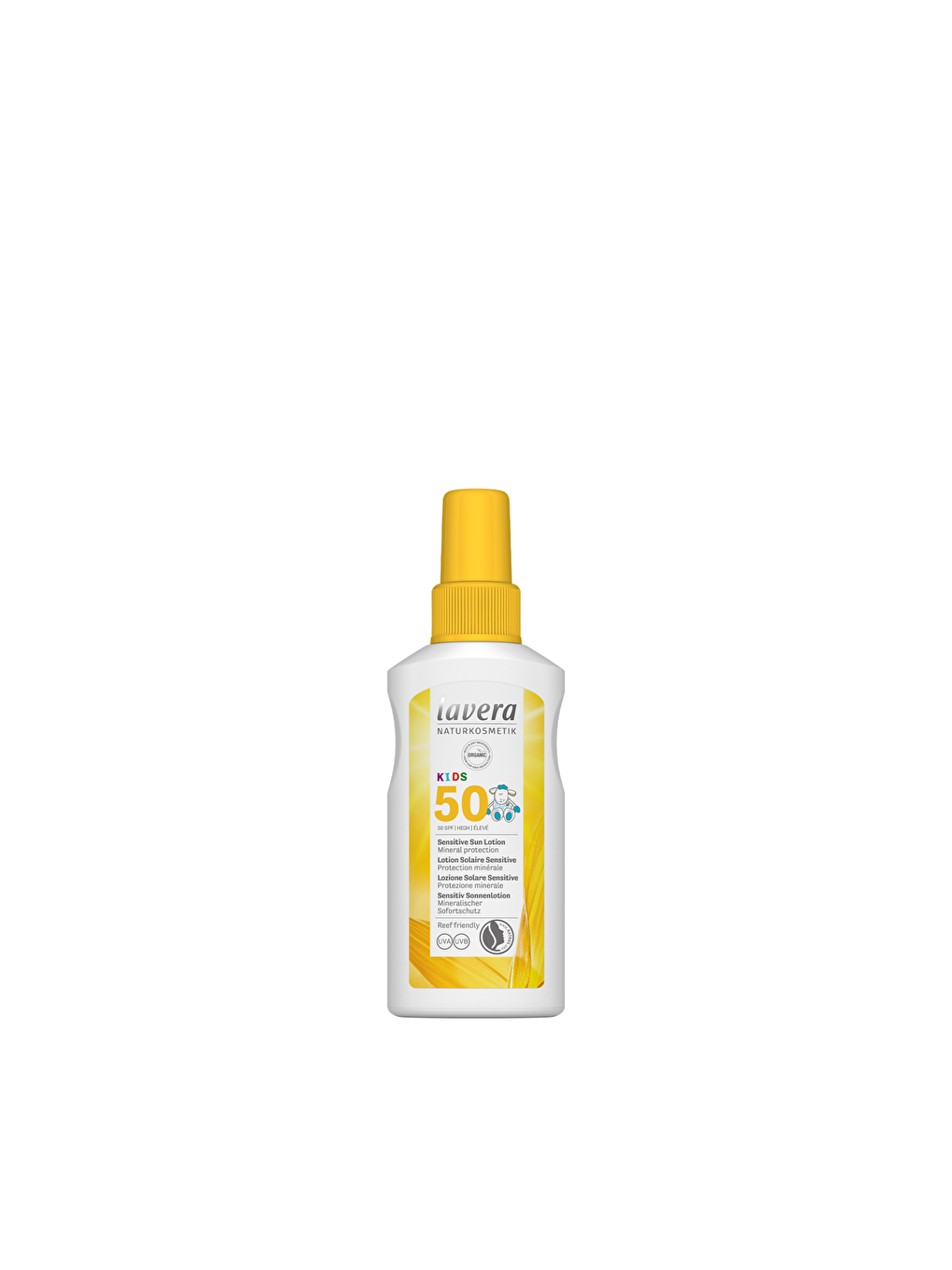 lavera Renksiz Sensitive Çocuk Güneş Losyonu SPF 50 100 ml