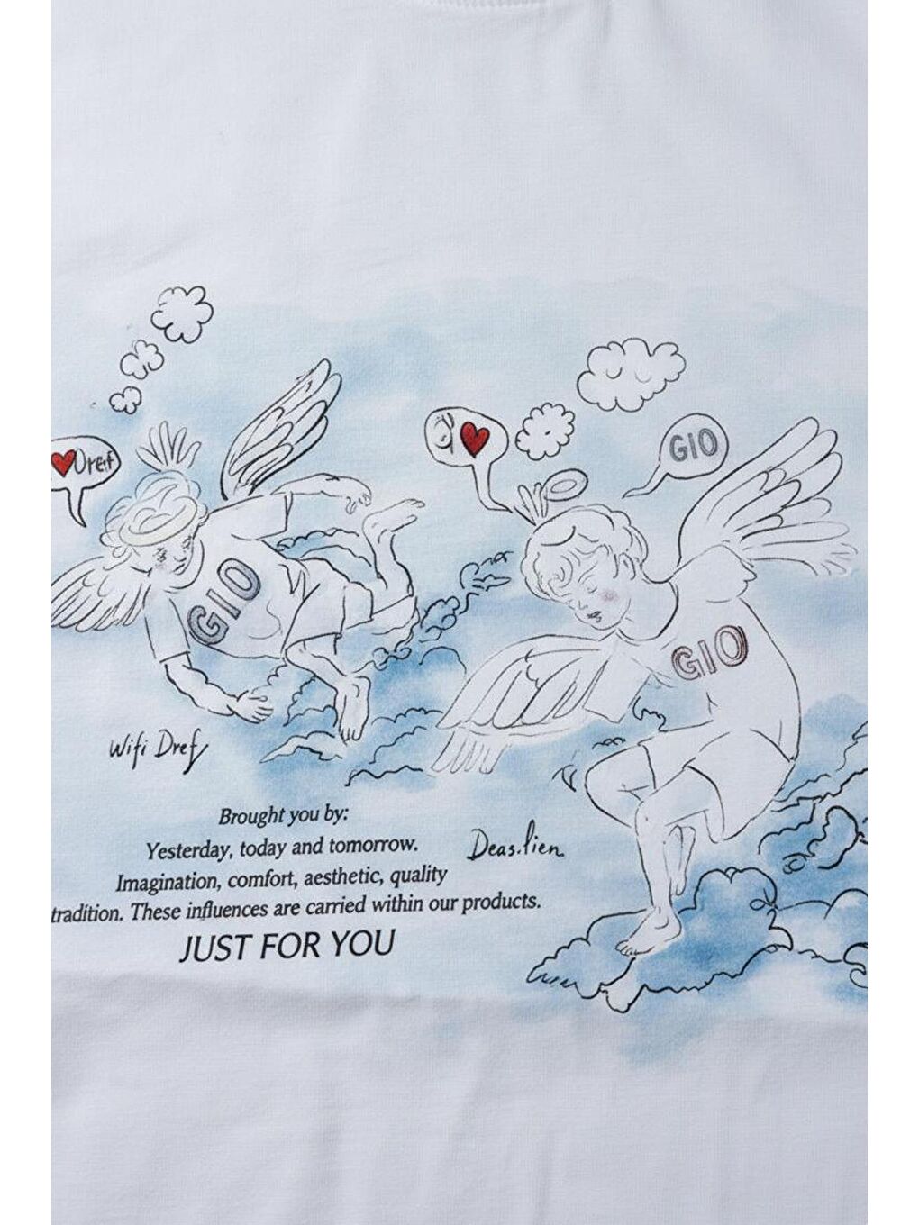 Giotelli Gio Beyaz Regular Fit %100 Pamuk Bisiklet Yaka Erkek Tişört-2