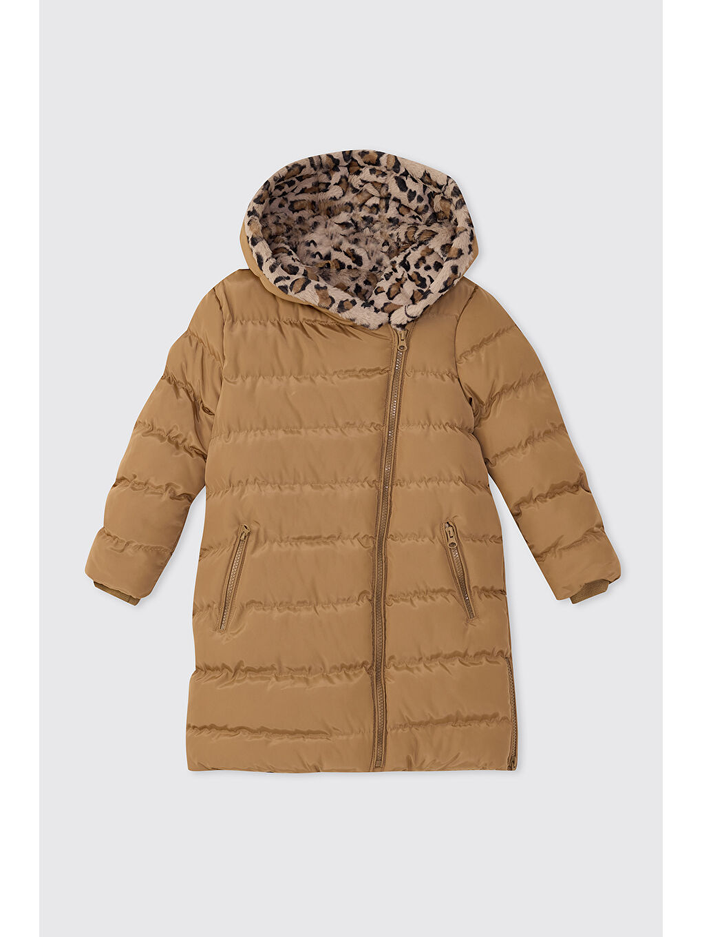 Kahverengi Kız Çocuk Camel Kaban-2