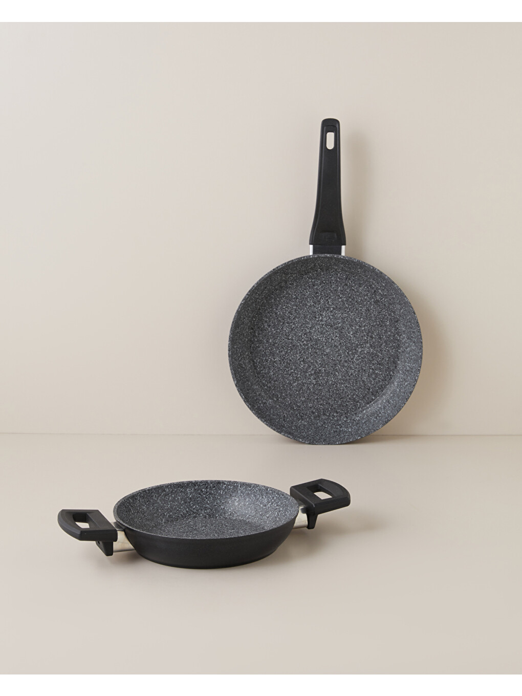 Valencia Premium 2 Parça Tava-sahan Seti 20-26 Cm Siyah