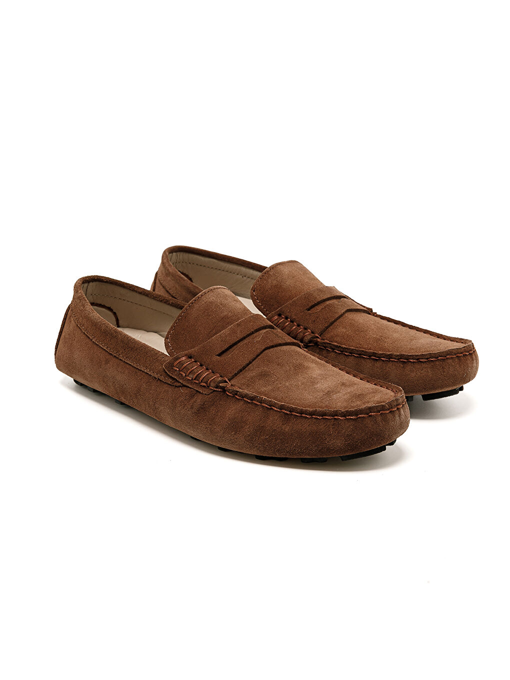 Kahverengi Erkek Oxford ( Klasik) TZ-14553 Wood Süet-2