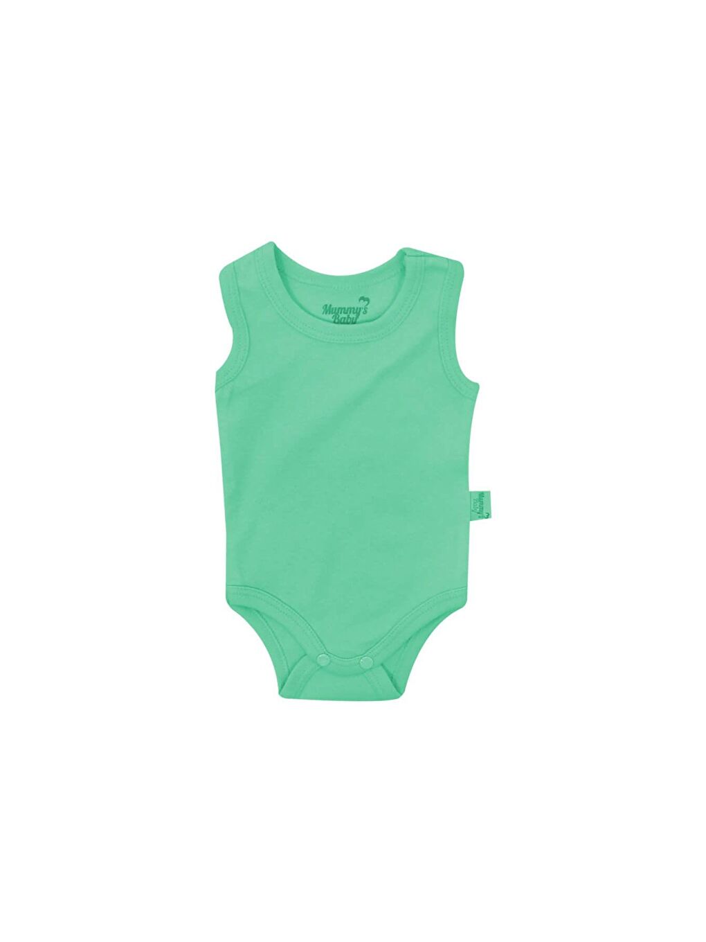 Mummy's Baby Yeşil Atlet Body Mint