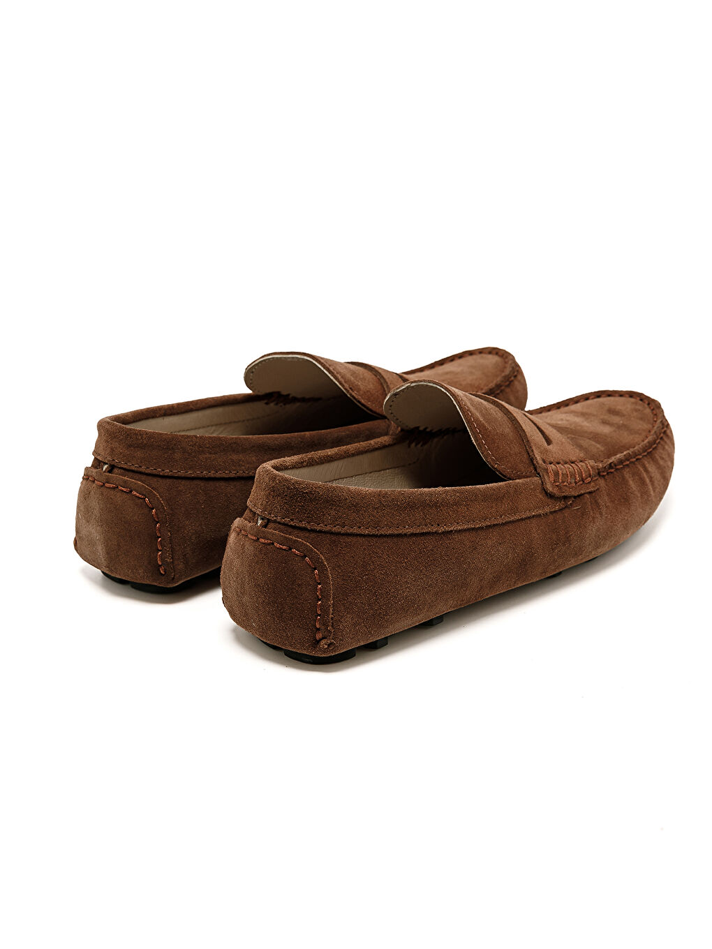 Kahverengi Erkek Oxford ( Klasik) TZ-14553 Wood Süet-4