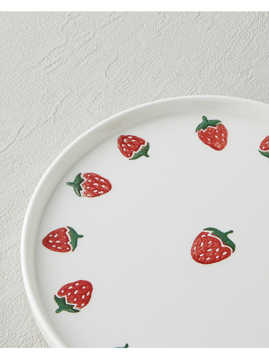 Berry Seramik Kahvaltı Takımı 10 Parça 4 Kişilik Pembe-5