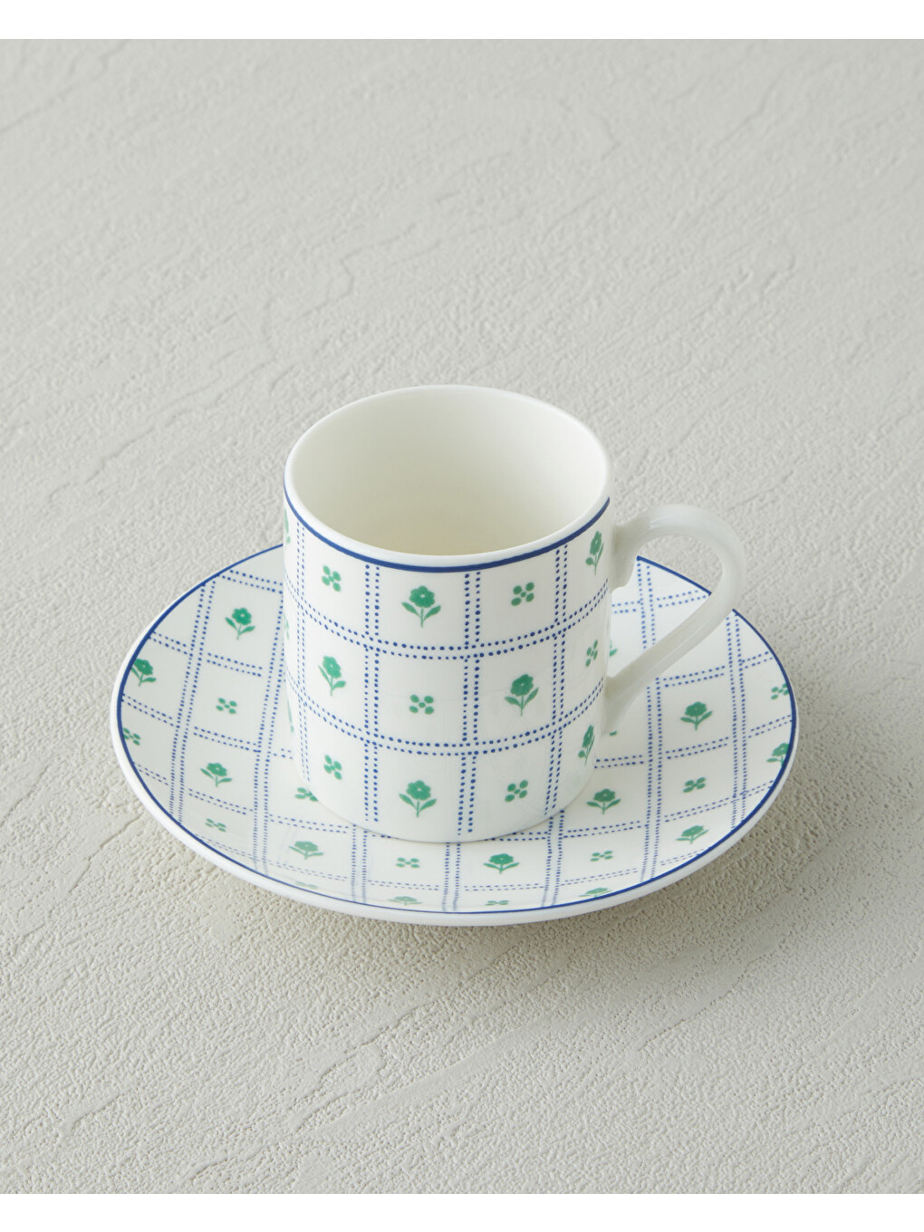 Nautica New Bone China 4 Parça 2 Kişilik Kahve Fincan Takımı 80 Ml Mavi-2