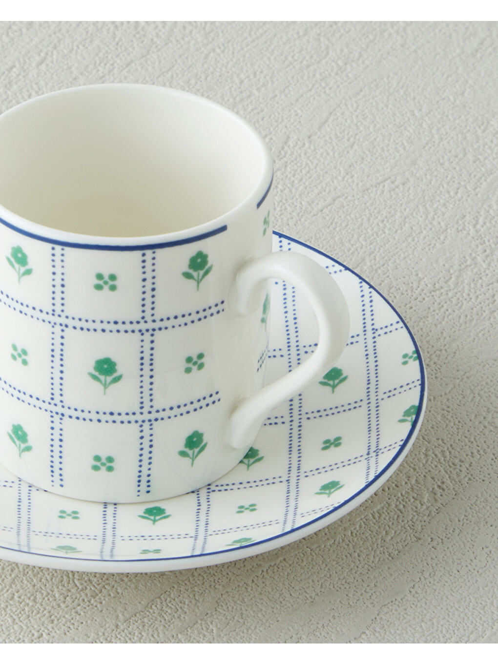 Nautica New Bone China 4 Parça 2 Kişilik Kahve Fincan Takımı 80 Ml Mavi-3