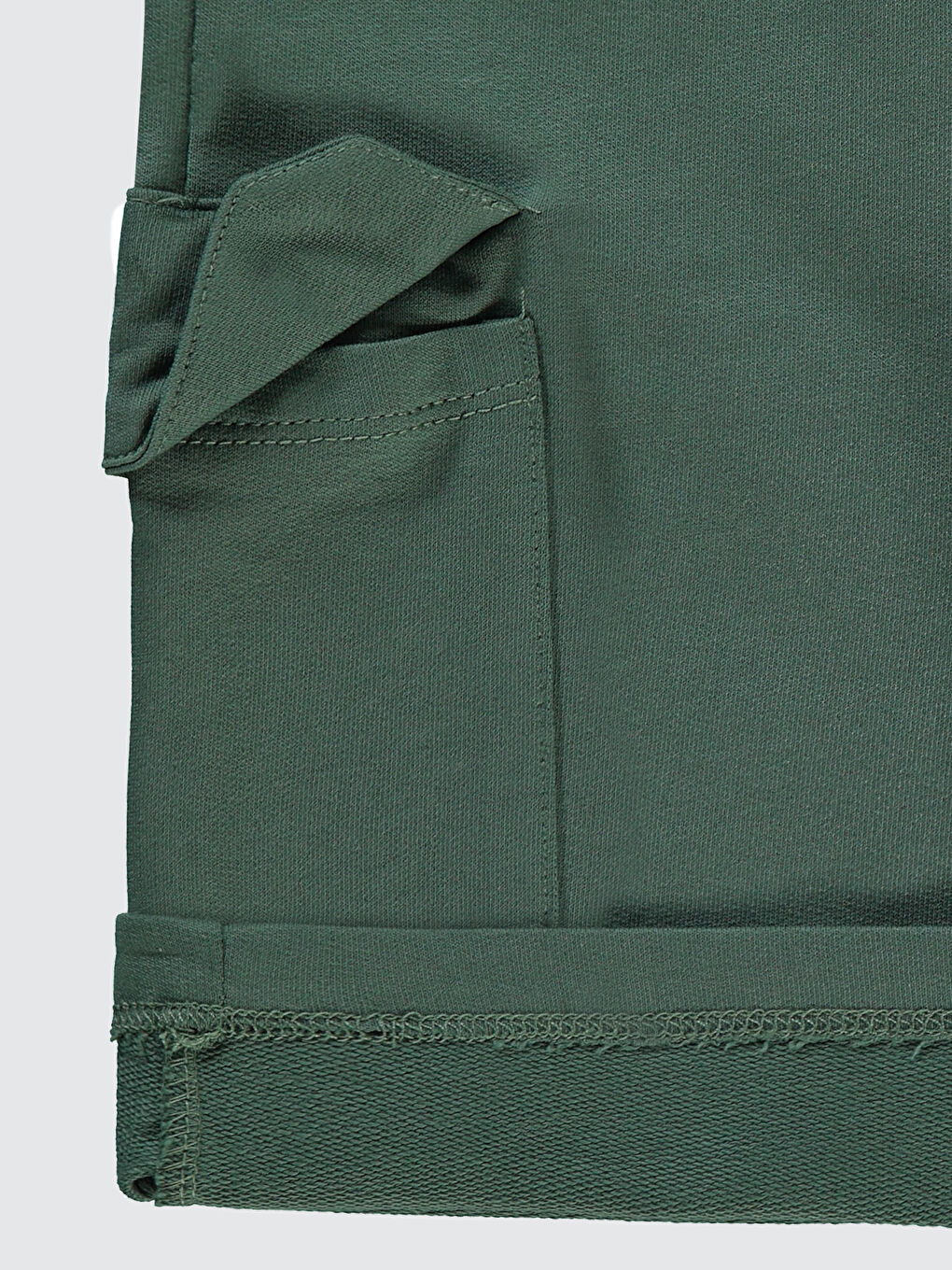 Boys Erkek Çocuk Kapri 10-13 Yaş Koyu Haki-2