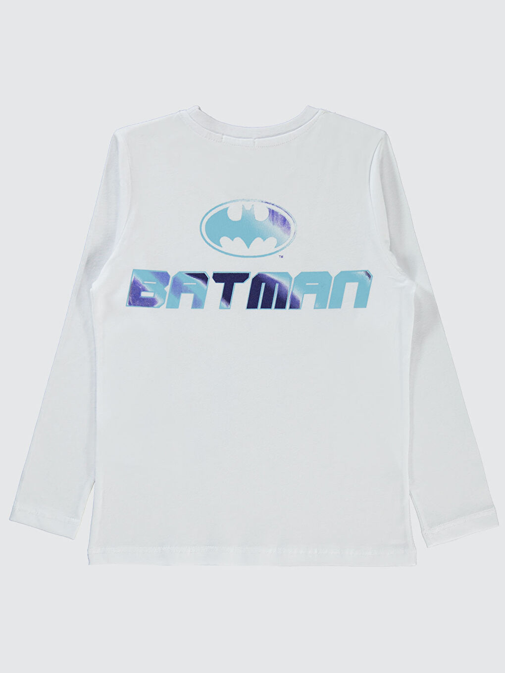 Civil Batman Erkek Çocuk Sweatshirt 6-9 Yaş Beyaz - 1