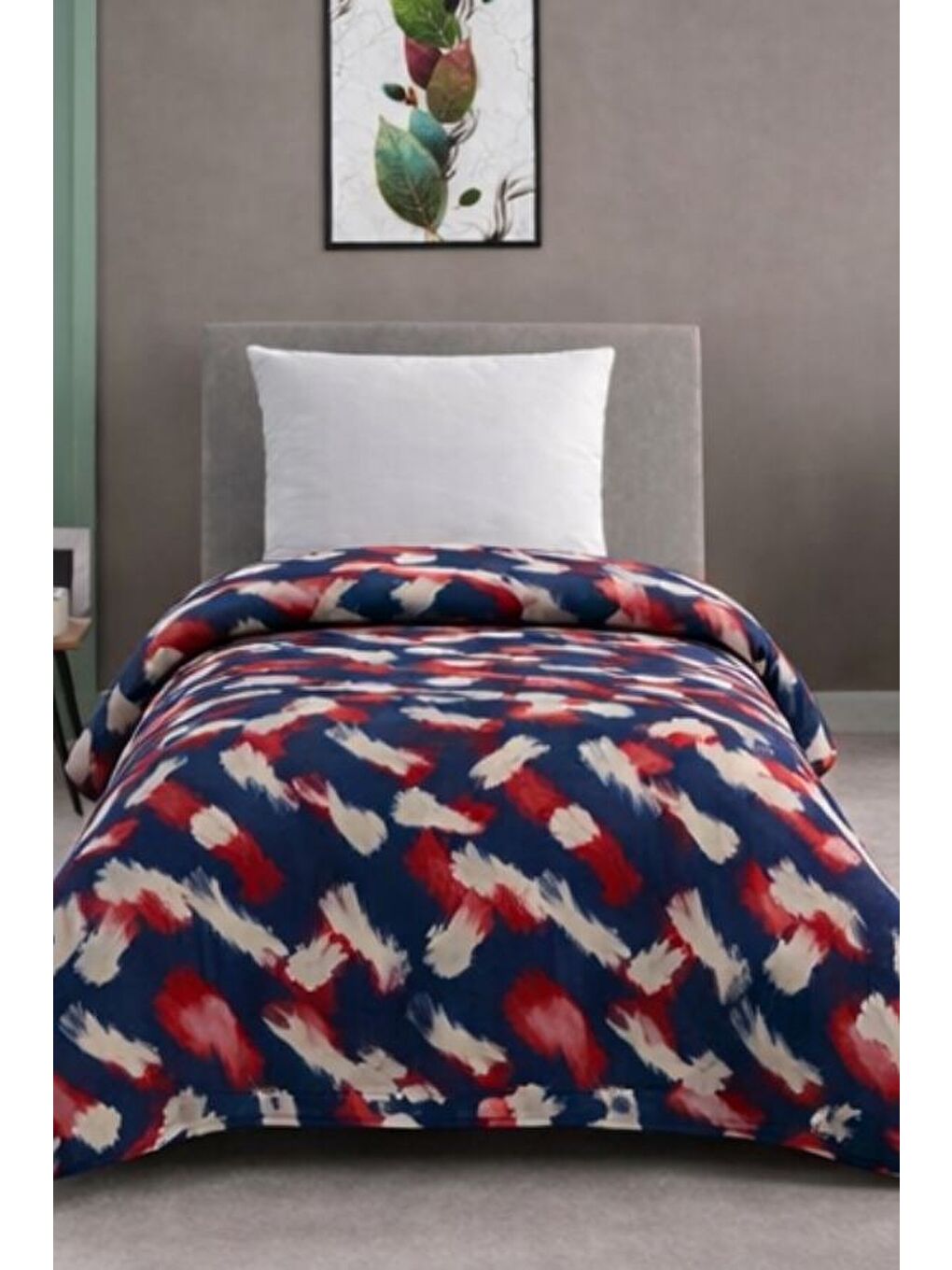 Fuşya Tek Kişilik Pike Yatak Örtüsü %100 Pamuk 170x230