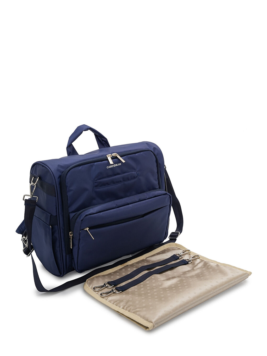 BlissMate Antibakteriyel Astarlı Doğum ve Yeni Doğan Çıkışı İçin Anne Bebek Sırt Çantası-2