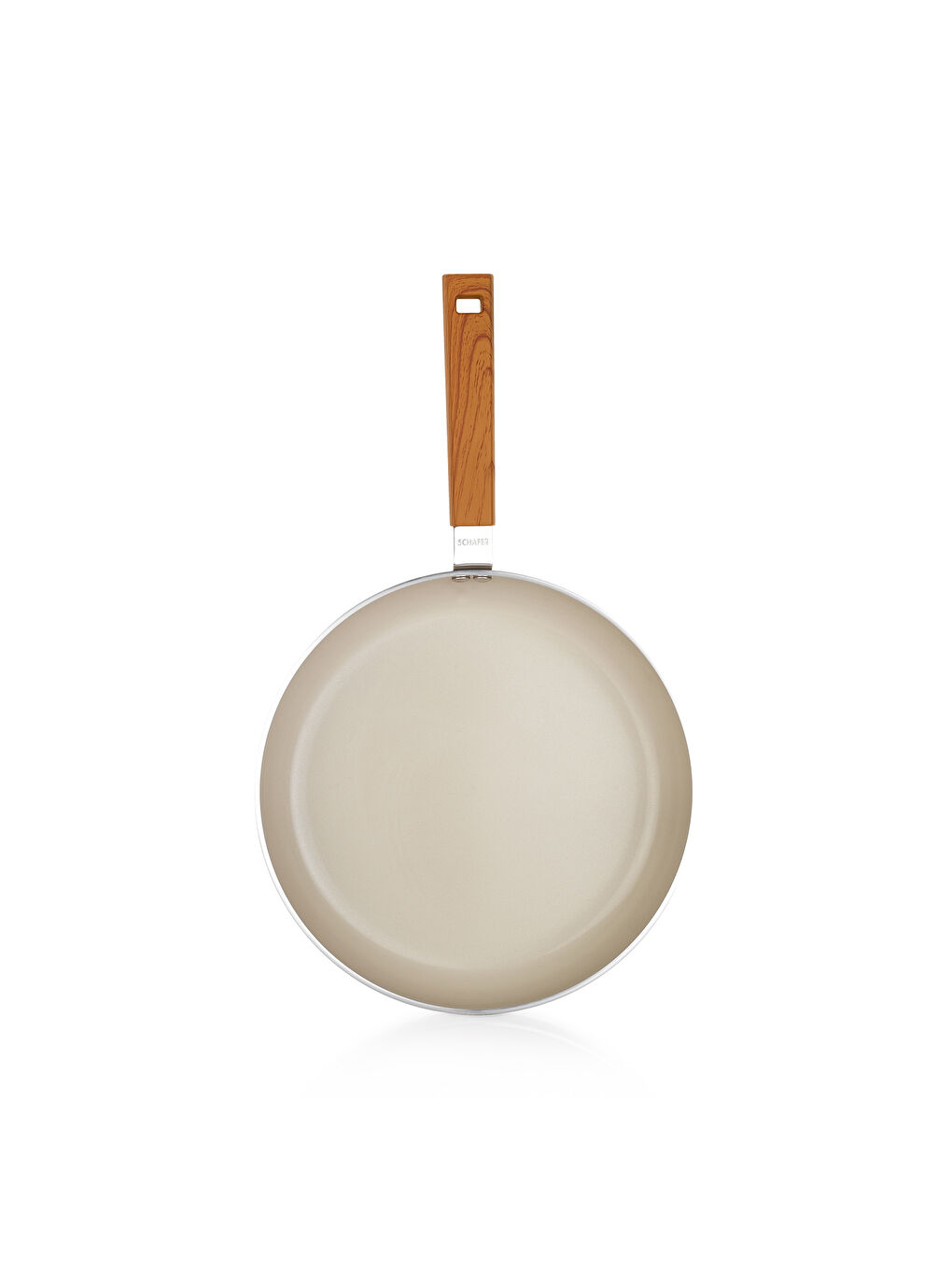 Ekru Ceramoni Seramik Tava 28 Cm-Krem-1