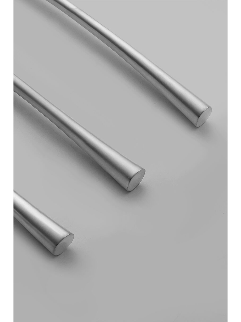 Gri Marbella Saten 5 Parça Paslanmaz Çelik Servis Takımı-2