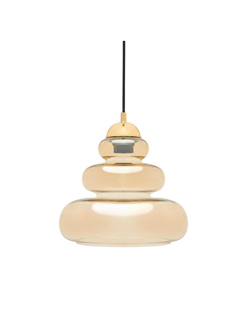 Sarı Aware Cam Sarkıt - Bal-4