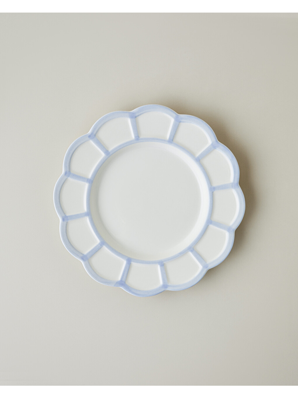 Soft Cloud Stoneware Pasta Tabağı 21 Cm Açık Mavi-1