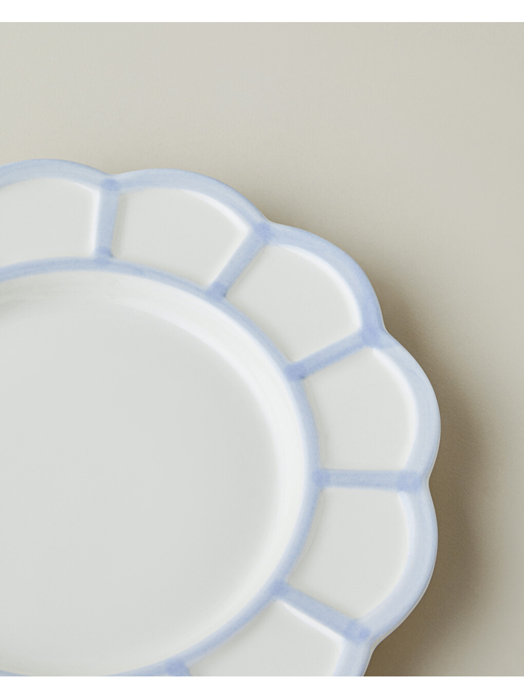 Soft Cloud Stoneware Pasta Tabağı 21 Cm Açık Mavi-2