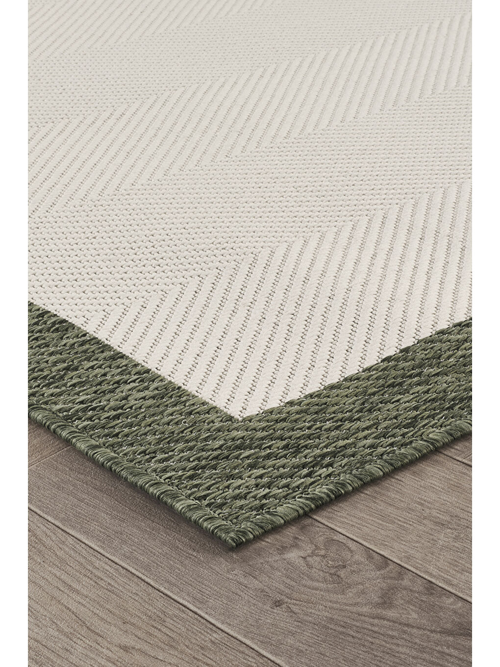 Ekru Sisalux 3090 Krem Yeşil Sisal Dokuma Jüt Kilim Hav Toz Vermez Halı Salon Mutfak Oda Halısı-120x180-4