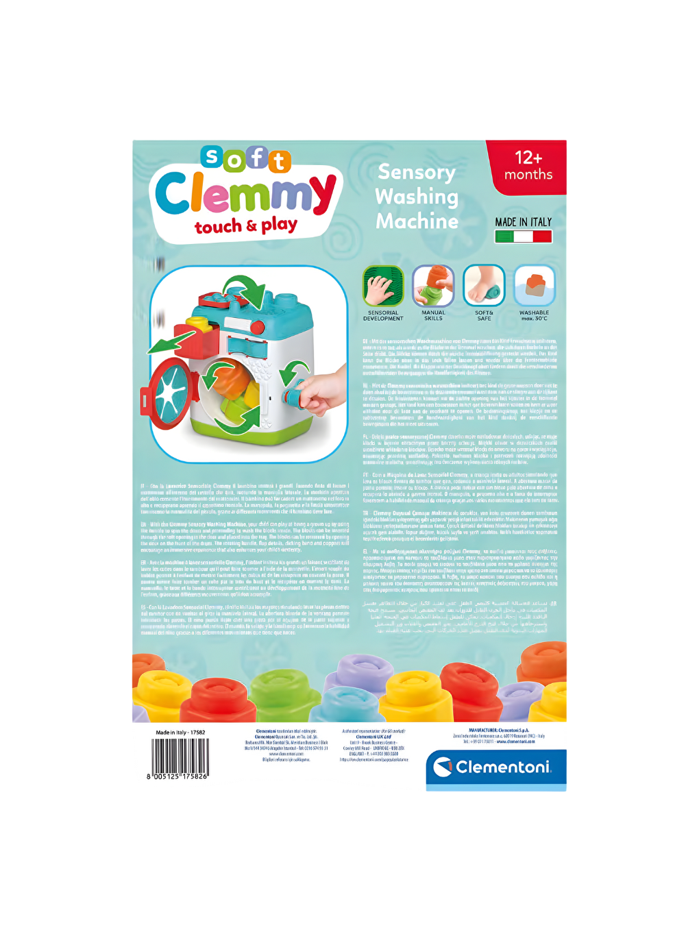 Soft Clemmy Duyusal Çamaşır Makinesi-1