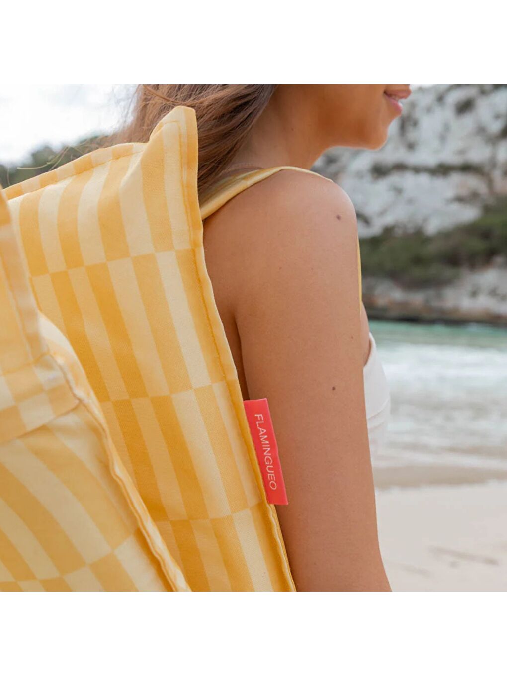 Blake Katlanır 6 Pozisyonlu Plaj Koltuğu Sarı-2