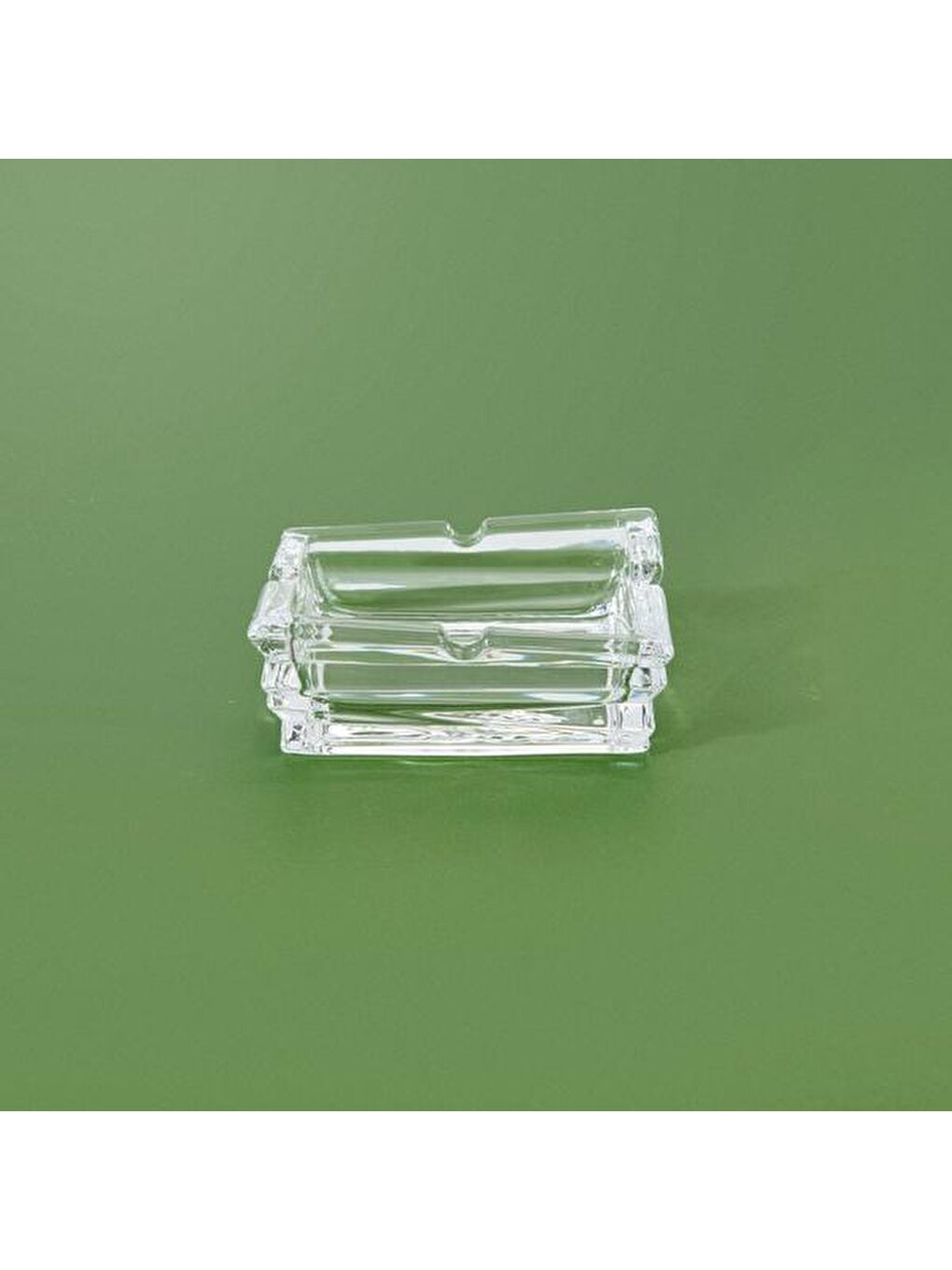 Renksiz Ware Cam Küllük - Şeffaf - 10x3,5 cm-2