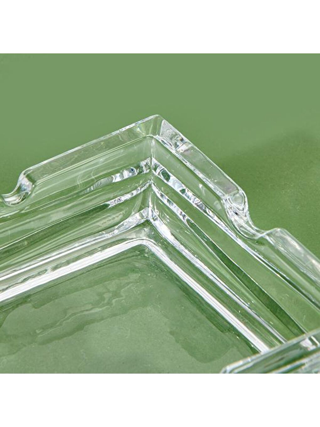 Renksiz Ware Cam Küllük - Şeffaf - 10x3,5 cm-3